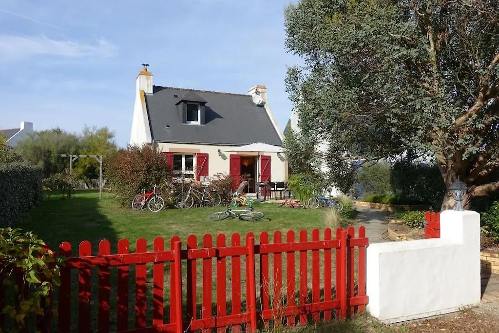 Maison Au Calme Dans Village Fleuri - Jardin Clos Locmaria Nyaraló